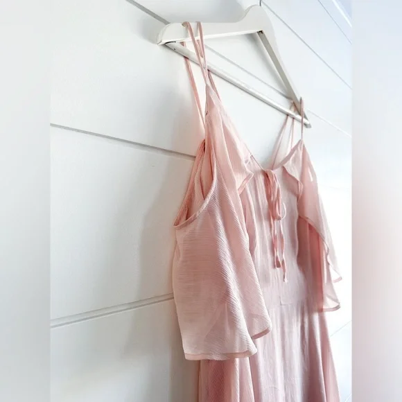 Cynthia Steffe - Blush Off the Shoulder A-Line Dress - Size 8 - Picture 7 of 13